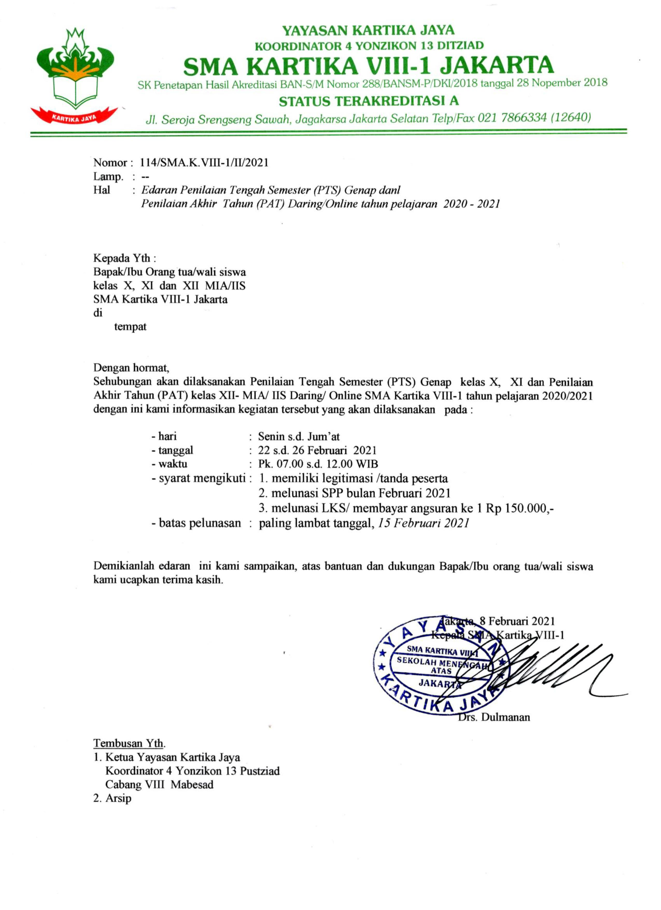 EDARAN PTS PAT GENAP 2021