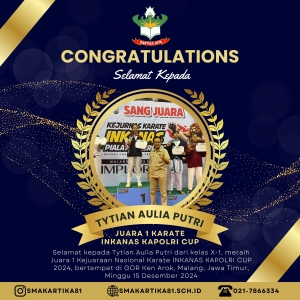DRUM BAND KARTIKA VIII-1 - JUARA 3 KATEGORI PARADE INDONESIA OPEN